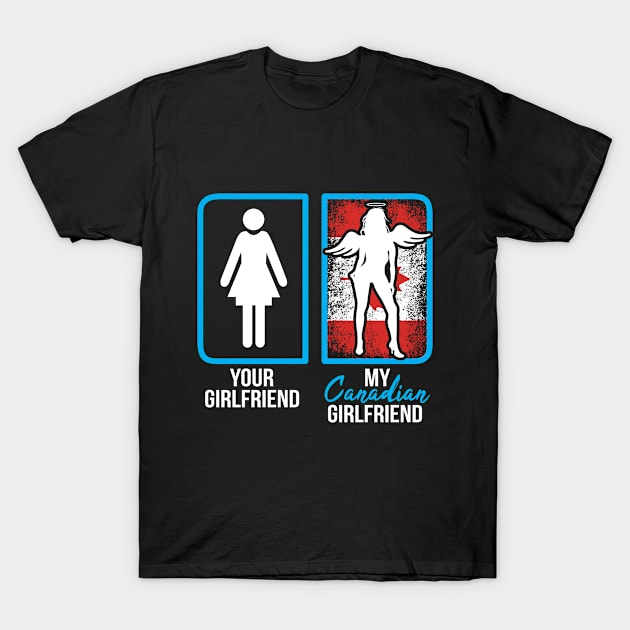 canadian girlfriend T-Shirt by ThyShirtProject - Affiliate